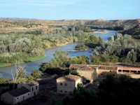 Río Ebro en Escatrón