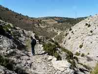 Sendero hacia la Caleja del Huergo