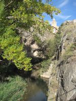 Río Guadalaviar a su paso por Albarracín