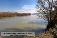 Río Ebro en el Soto del Francés